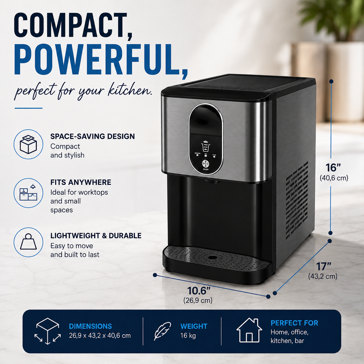 ❄️ NUGGET ICE™ | The Premium Nugget Ice Maker