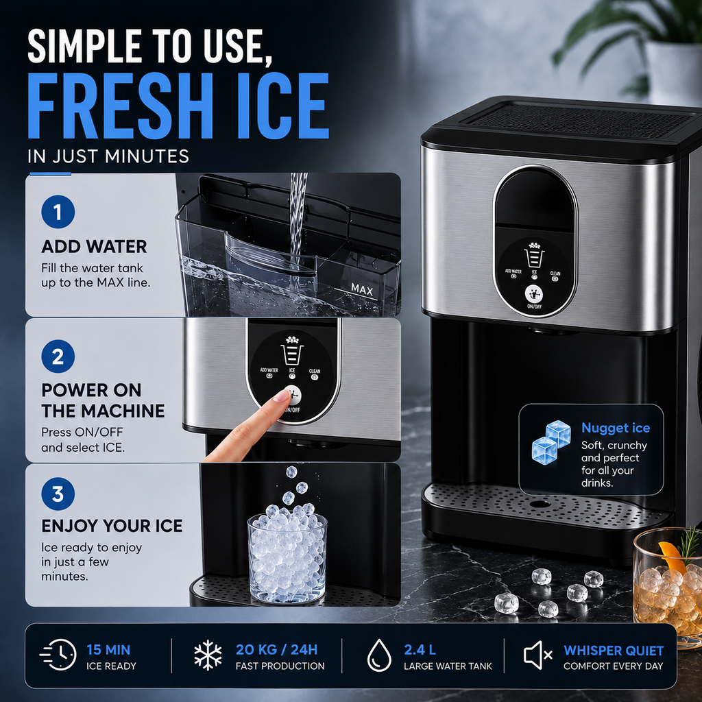 ❄️ NUGGET ICE™ | The Premium Nugget Ice Maker