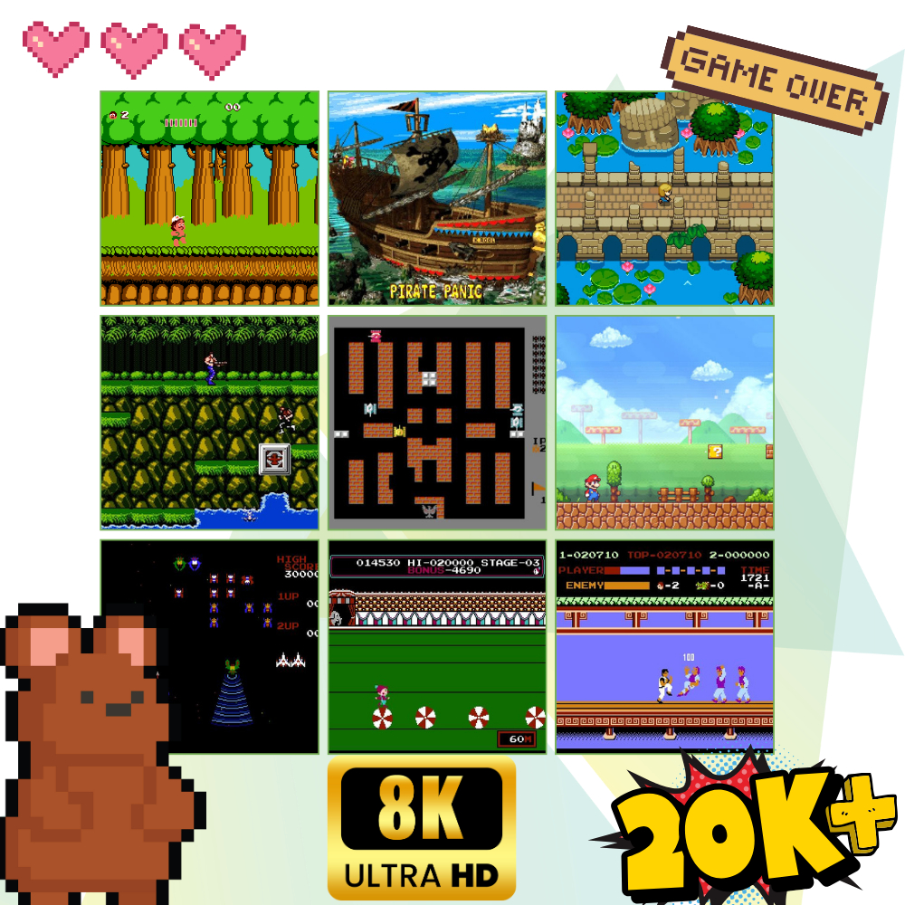 20,000+ Retro Game Console
