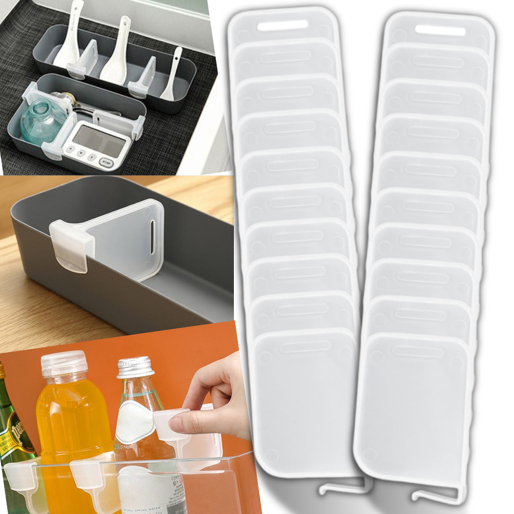 20-Pack Refrigerator Shelf Dividers