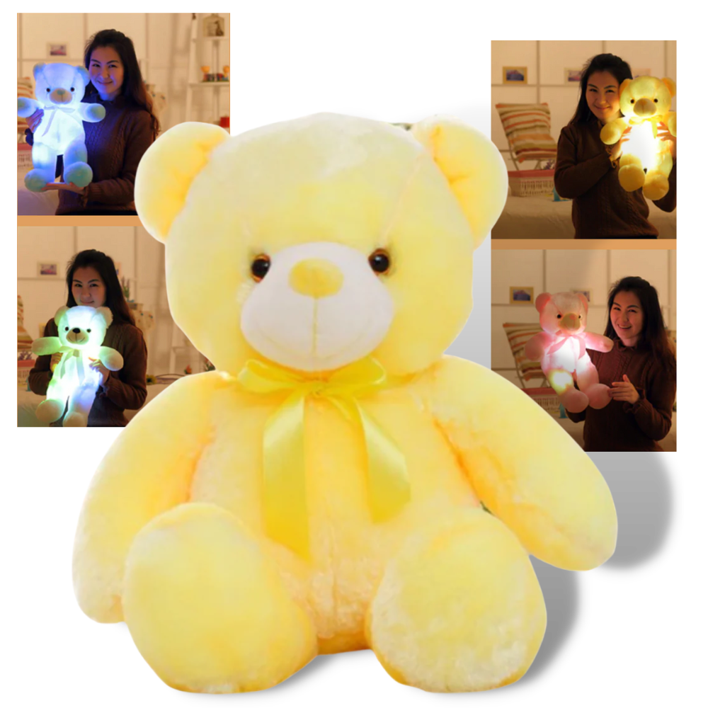 Plush Teddy Bear Night Light