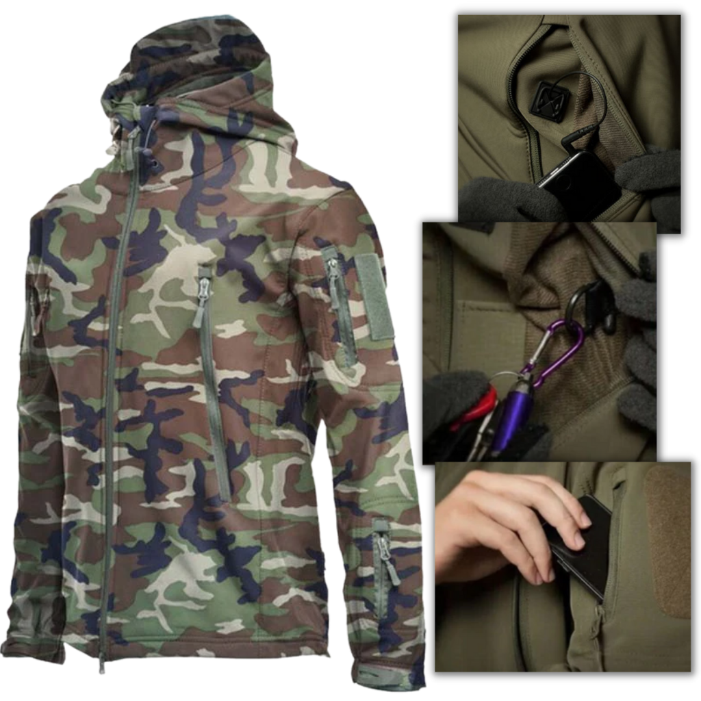 Military-style Combat Jacket