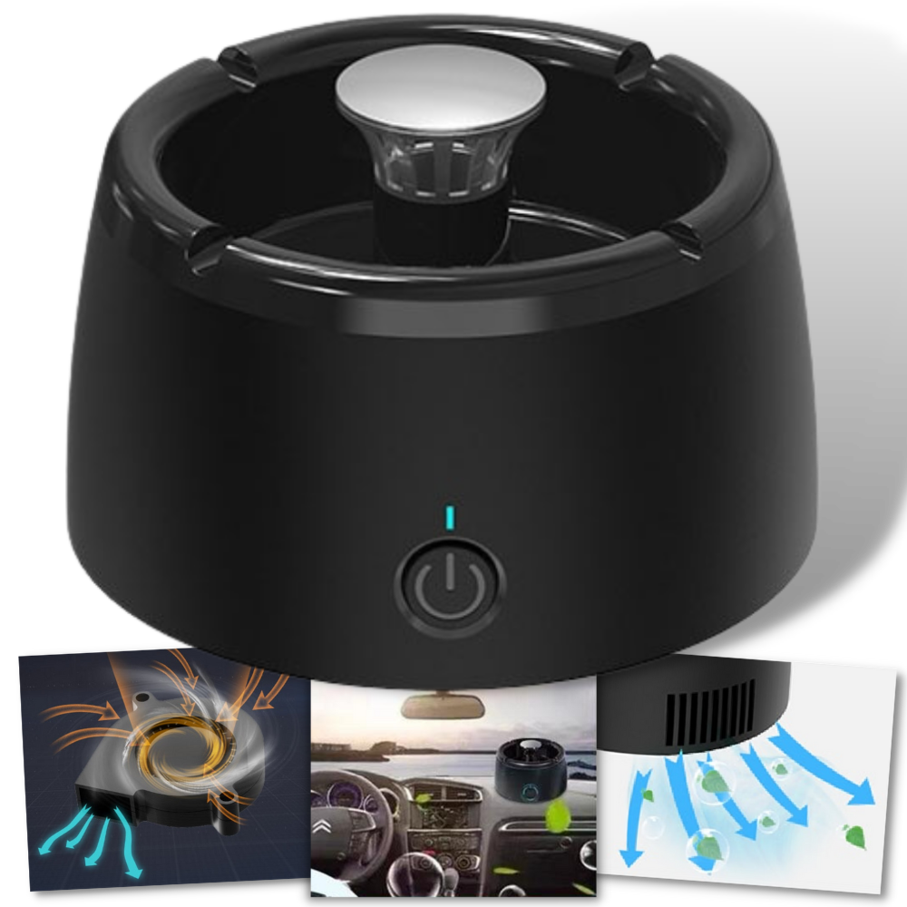 Smart Smoke Removal Ashtray