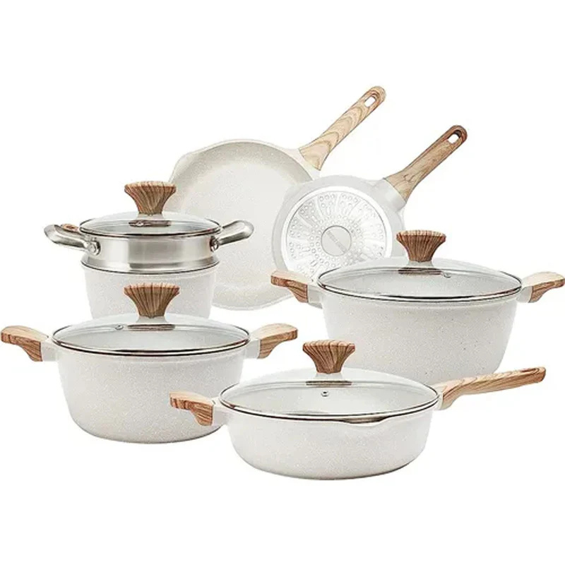 🔥 Full Kitchen Set: 9 Pots + 13 Free Utensils – Limited Stock!