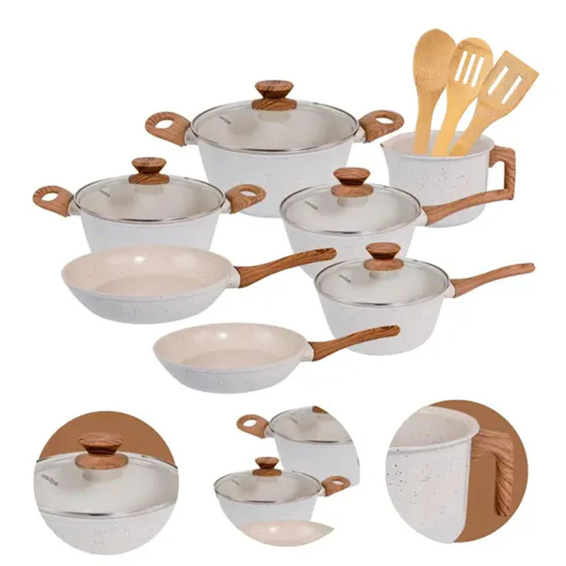🔥 Full Kitchen Set: 9 Pots + 13 Free Utensils – Limited Stock!