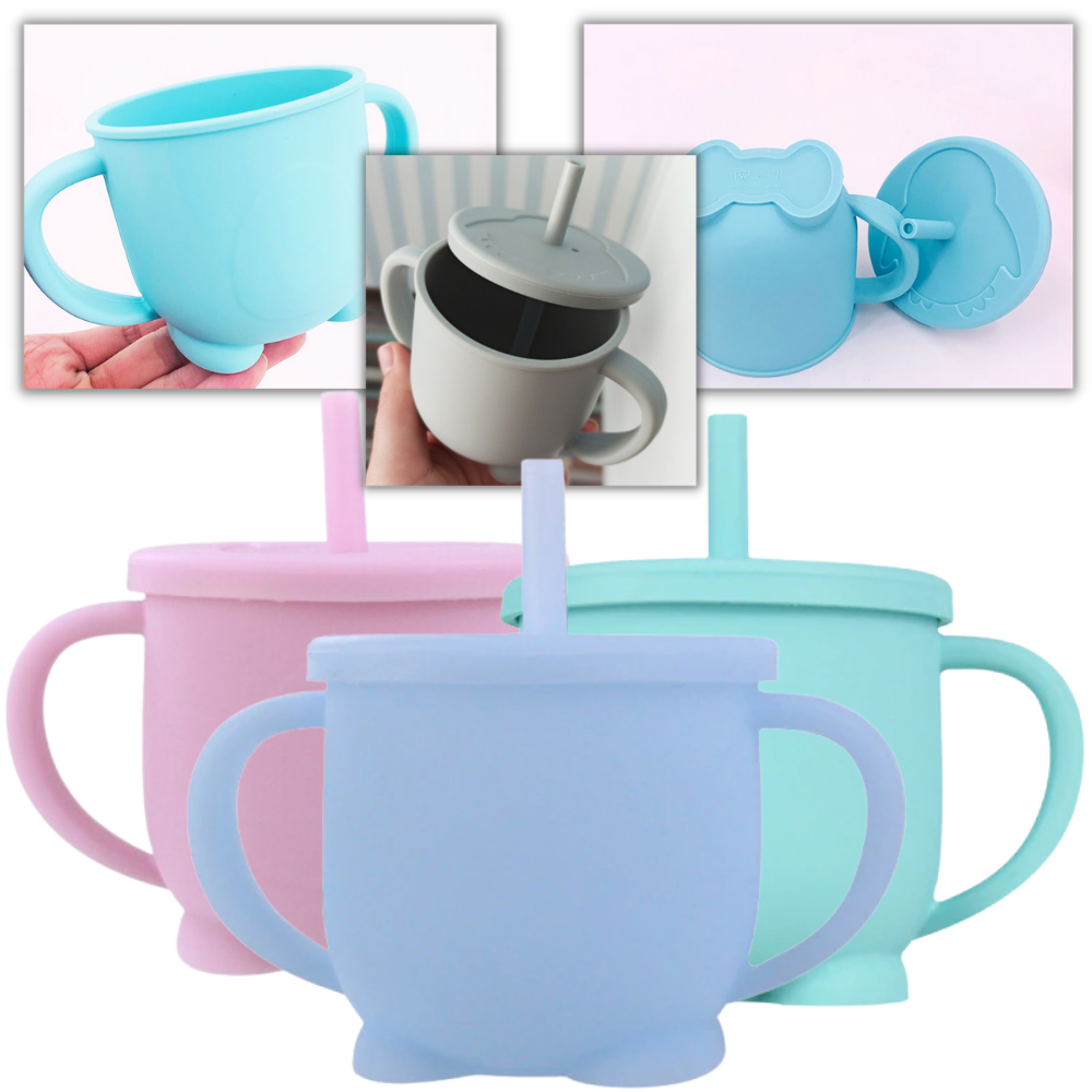 Silicone Sippy Baby Cup