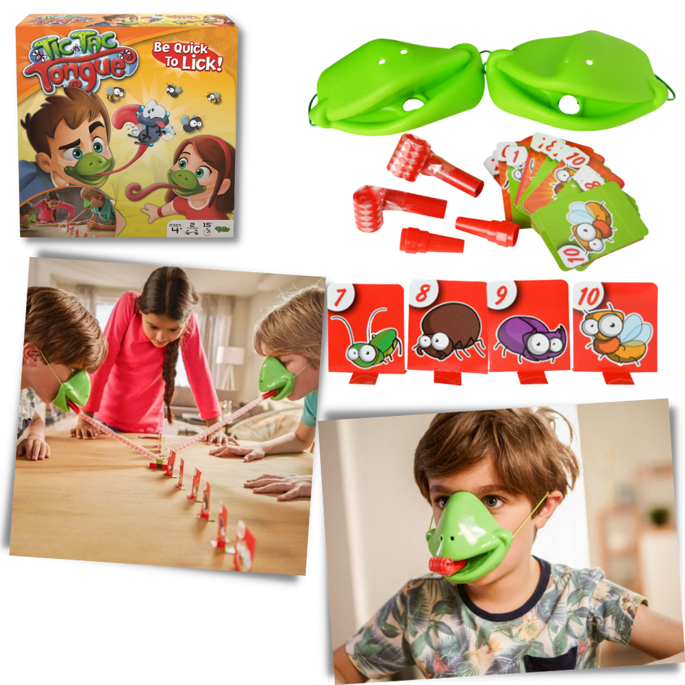 Tic Tac Tongue Puzzle Game