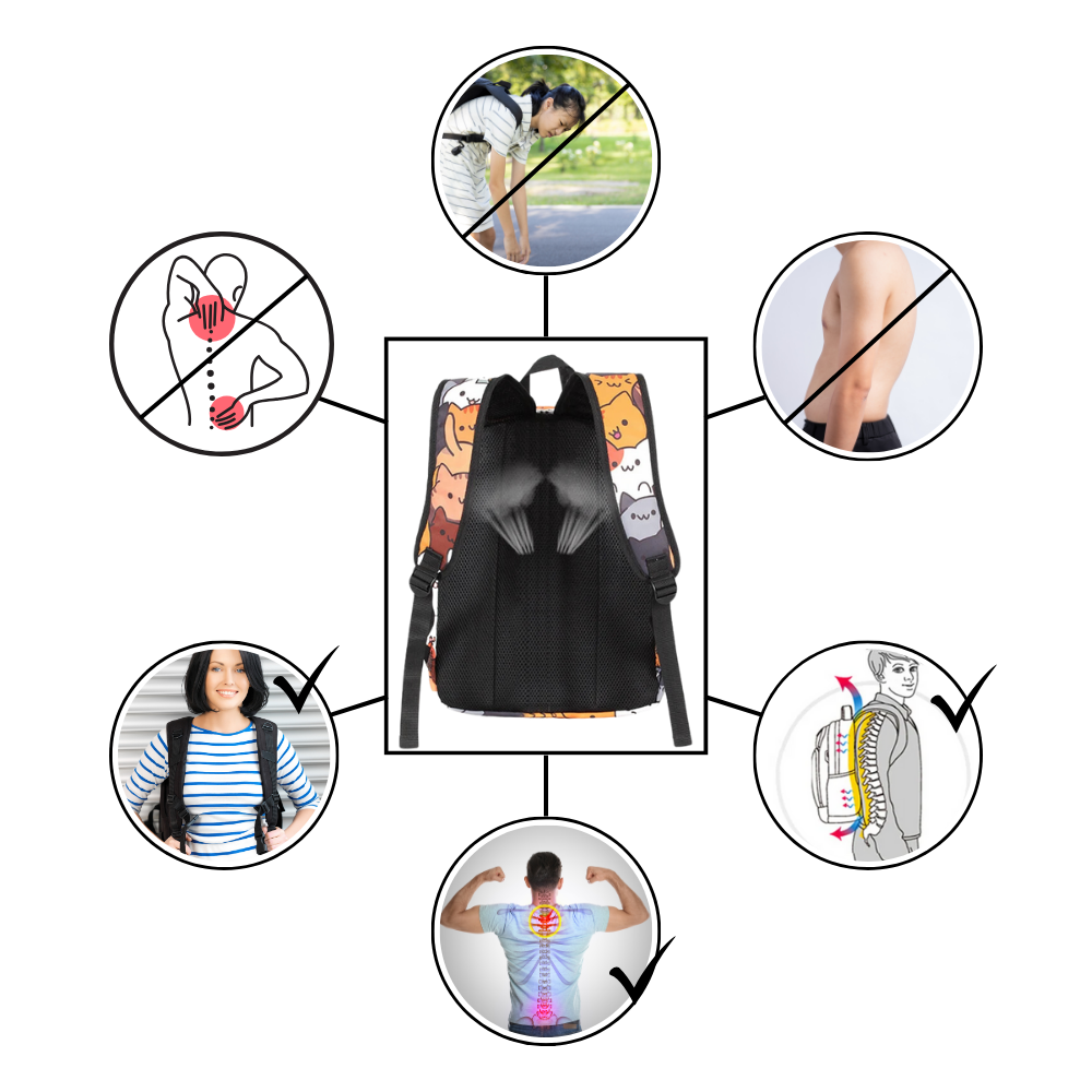 Whimsical Neko Astsum Backpack