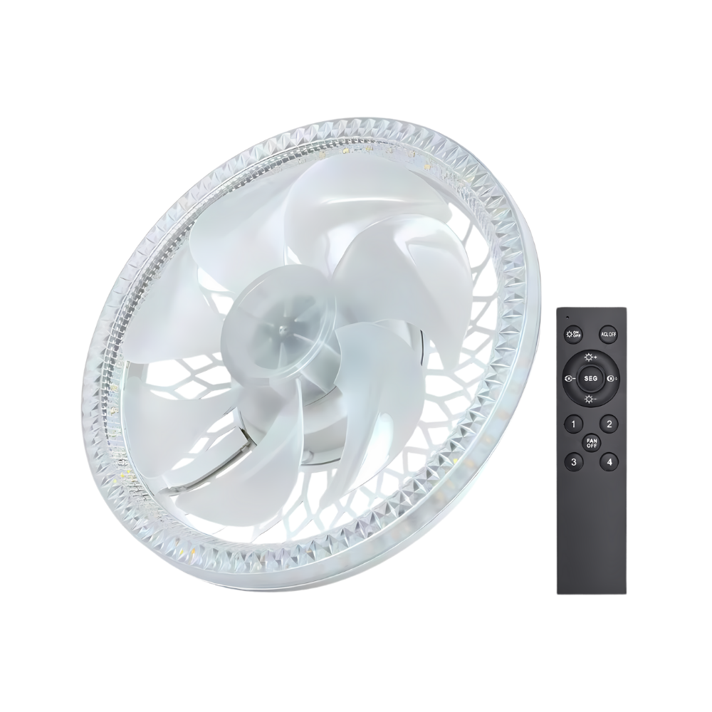 Aesthetic Ceiling Fan With Light And Remote