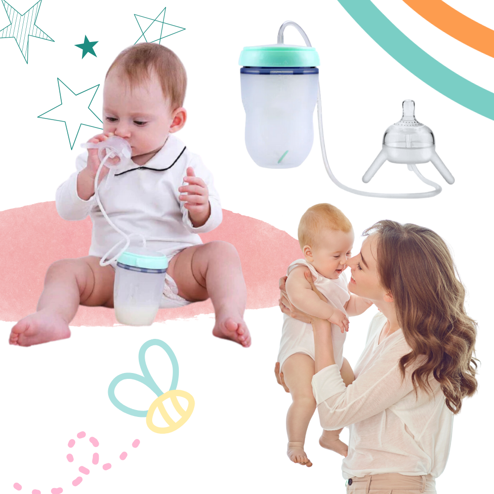 Anti-Colic Valve Self Feeding Bottle