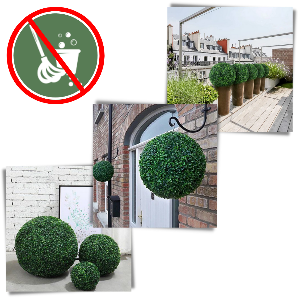 Artificial Topiary Grass Balls