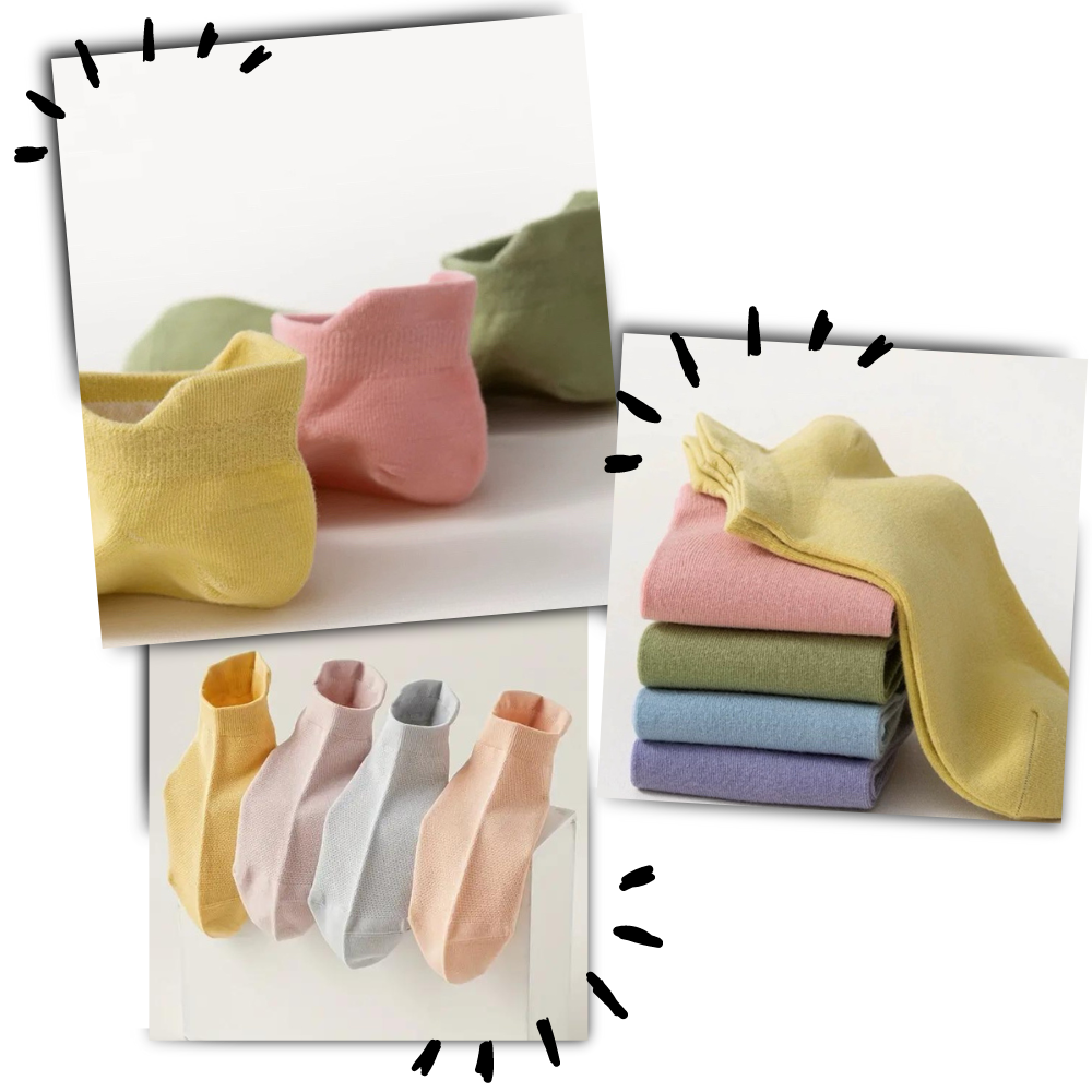 Breathable Cotton Soft Ankle Socks