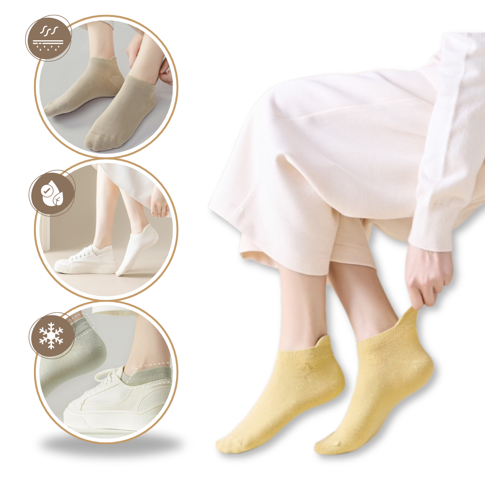 Breathable Cotton Soft Ankle Socks