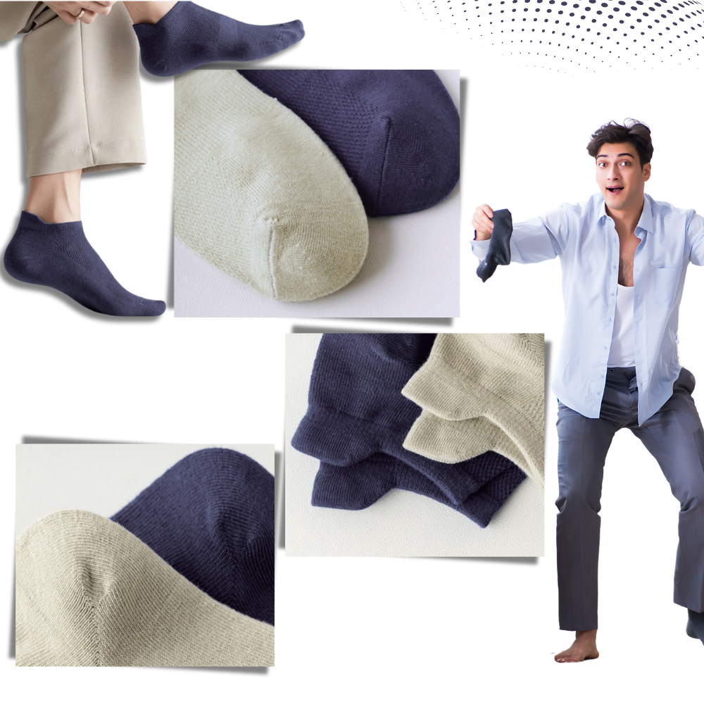 Breathable Moisture Wicking Men Ankle Socks