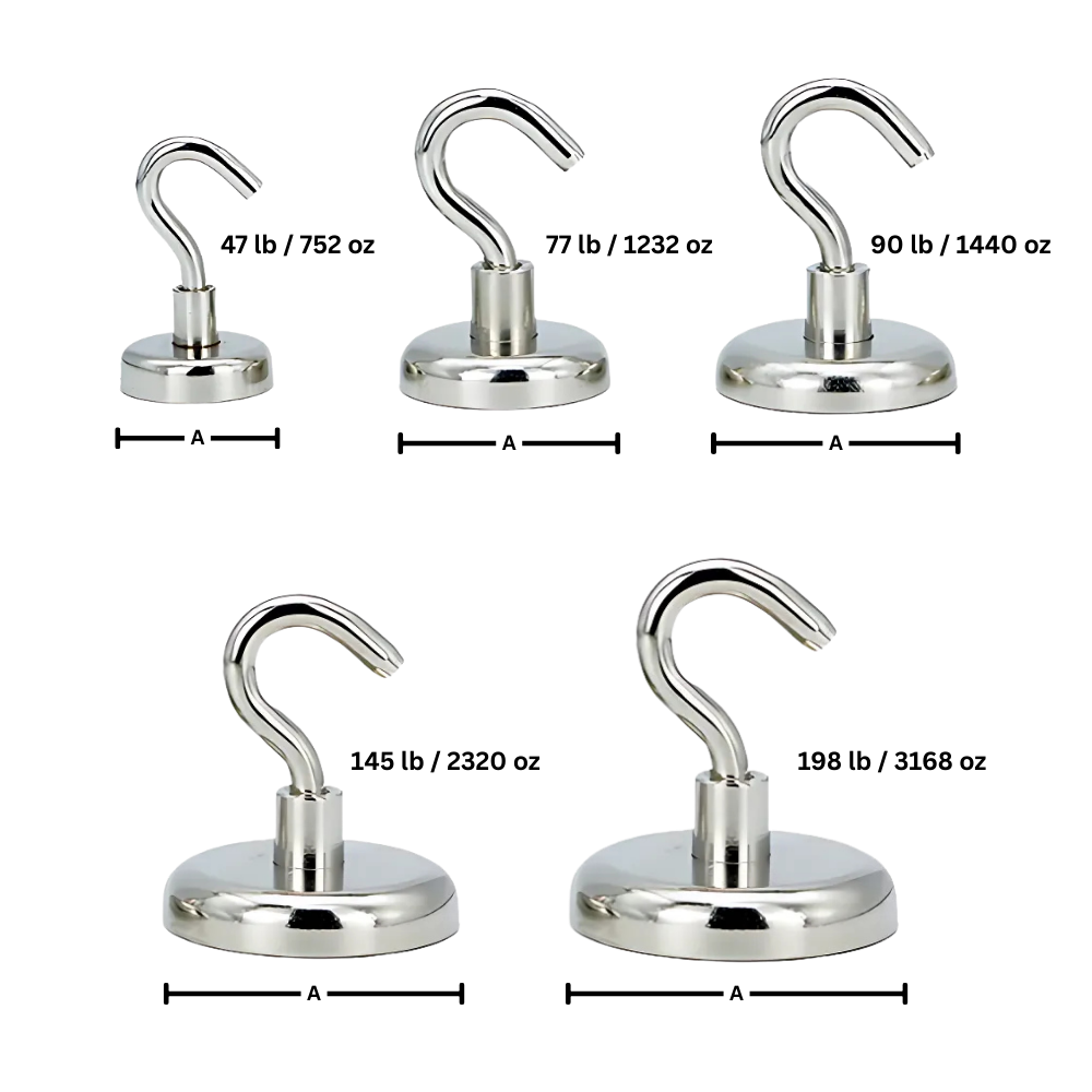 Cabin Magnetic Grip Hooks
