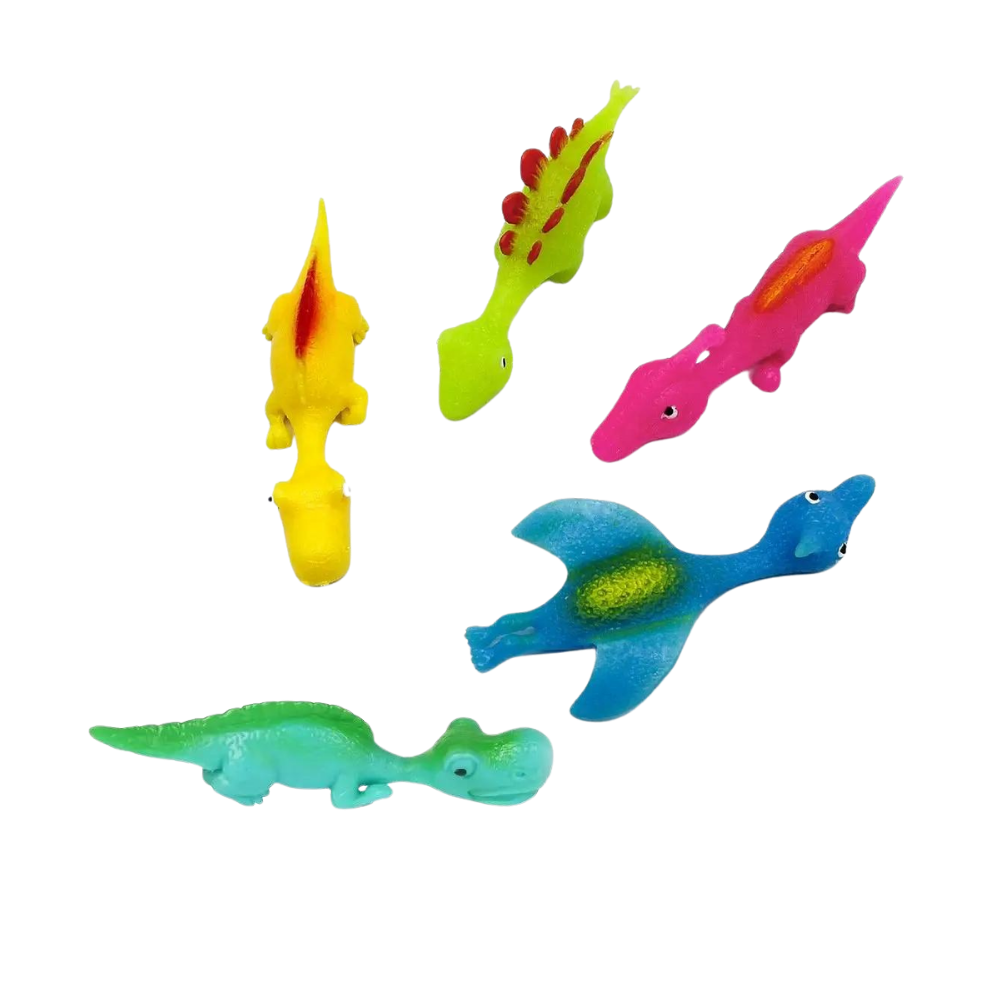 Sticky Slingshot Finger Dinosaur