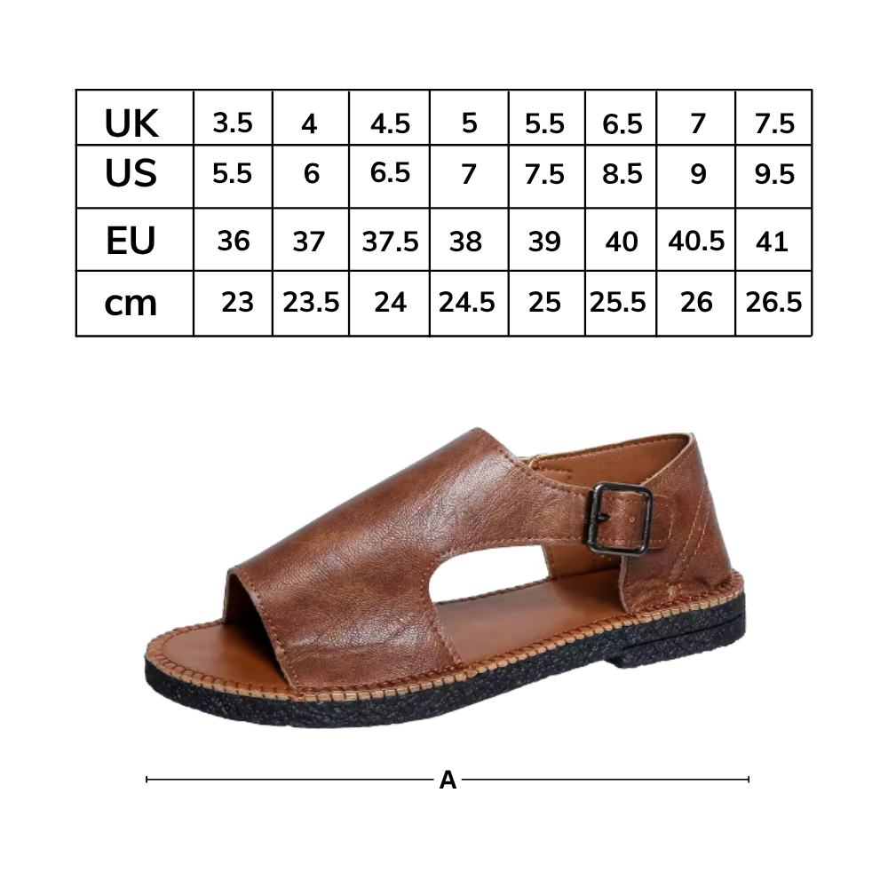 Chic Vintage Orthopedic Sandals