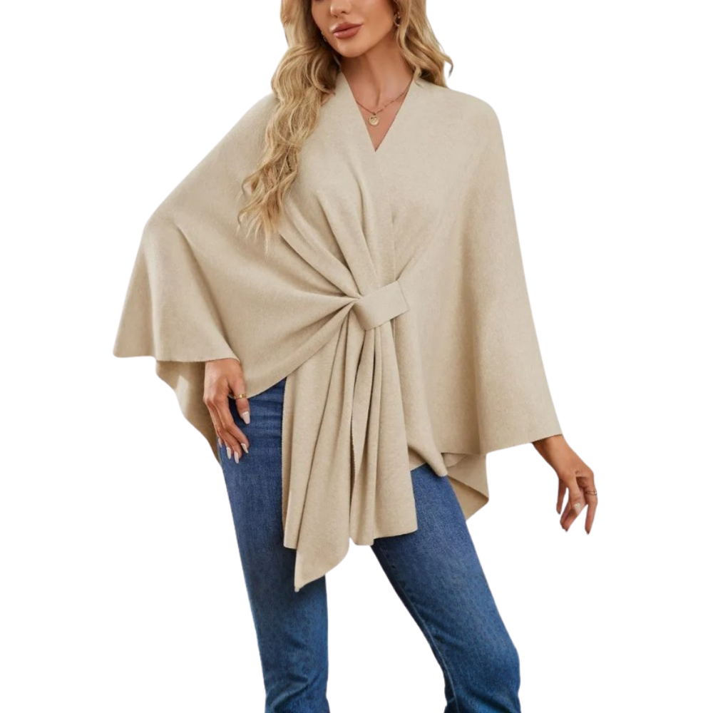 Chic Women Knitted Poncho