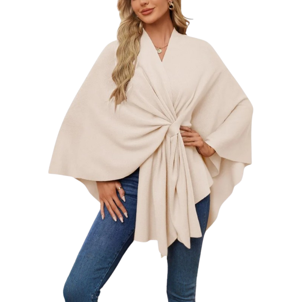 Chic Women Knitted Poncho