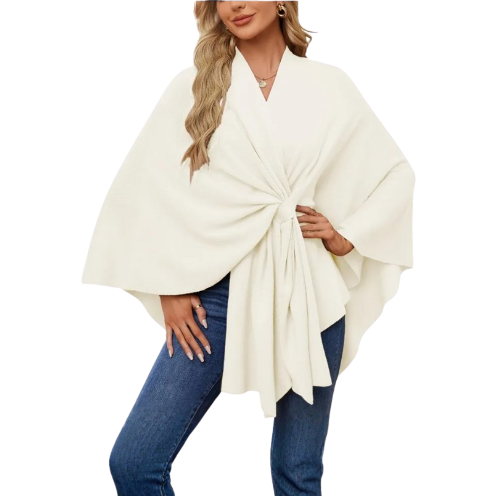 Chic Women Knitted Poncho