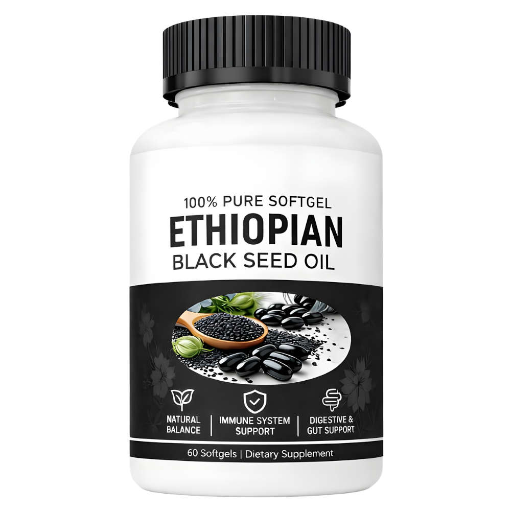 Cold-Pressed Black Seed Oil Capsule