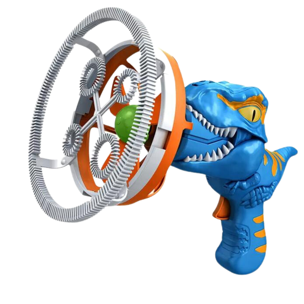 Colorful Dinosaur Bubble Machine