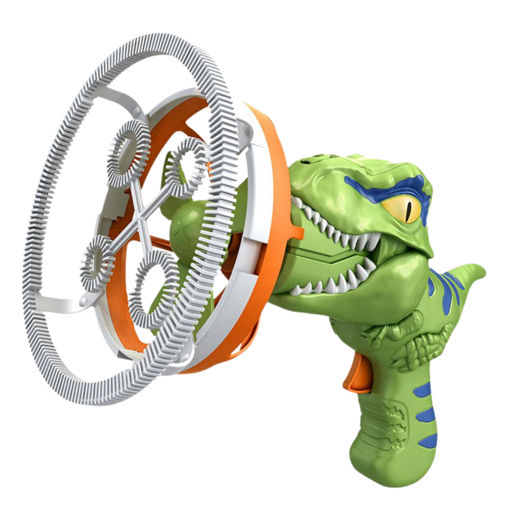 Colorful Dinosaur Bubble Machine