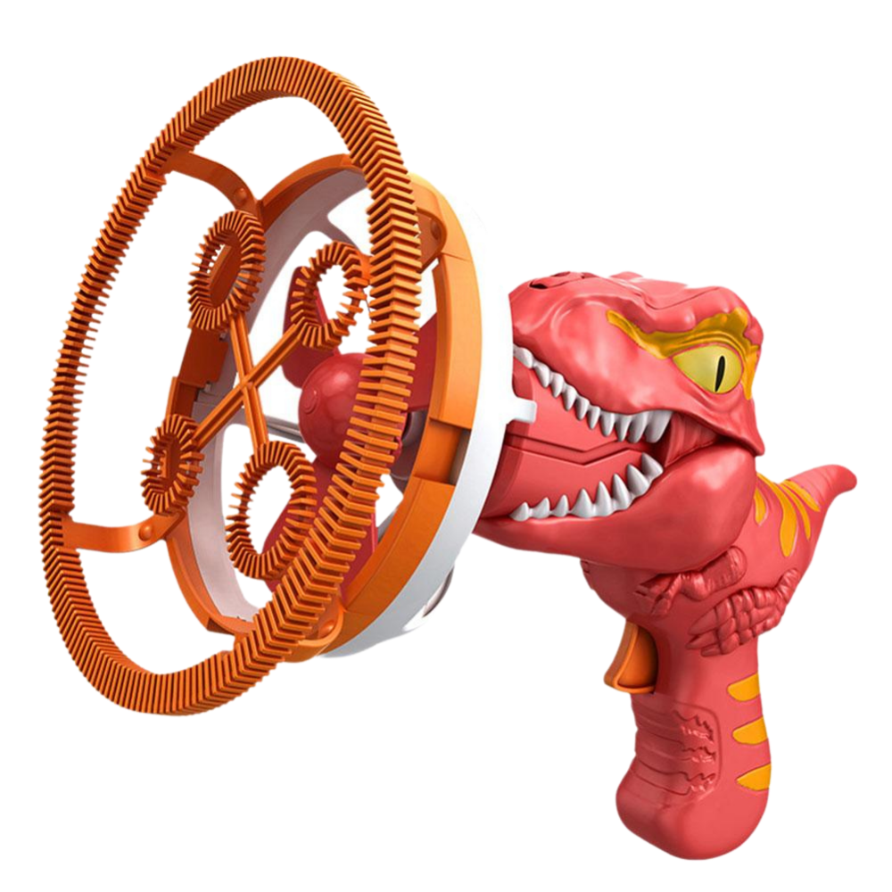 Colorful Dinosaur Bubble Machine
