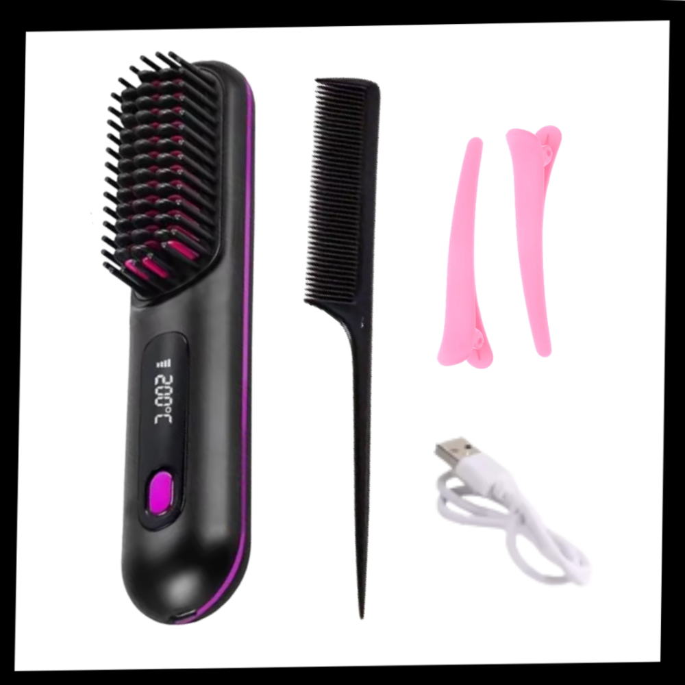 Confidence Boost Hair Straight Heat Brush