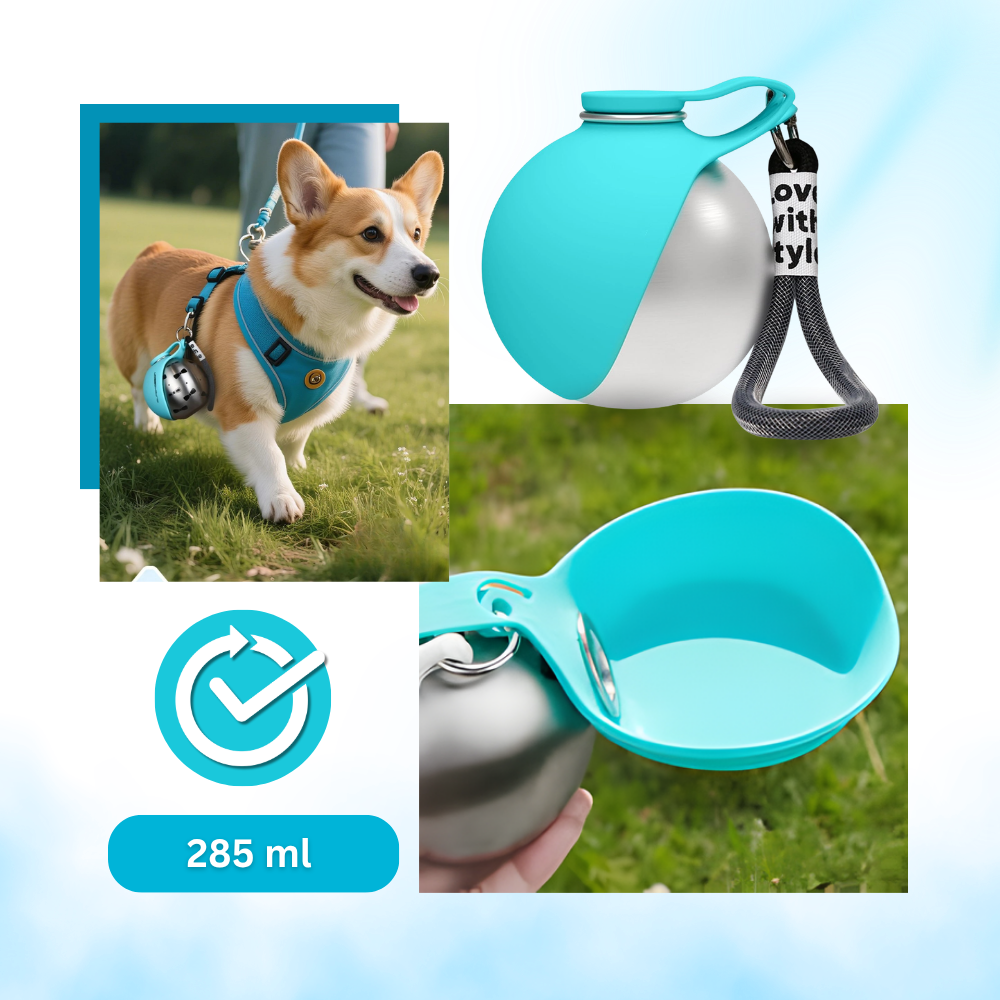 Conveniently Fresh Dog Water Bottle