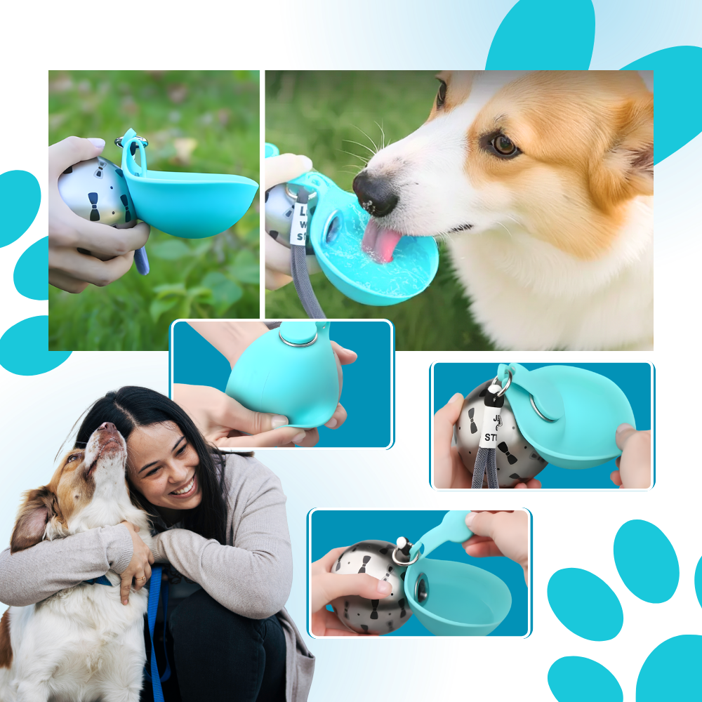 Conveniently Fresh Dog Water Bottle
