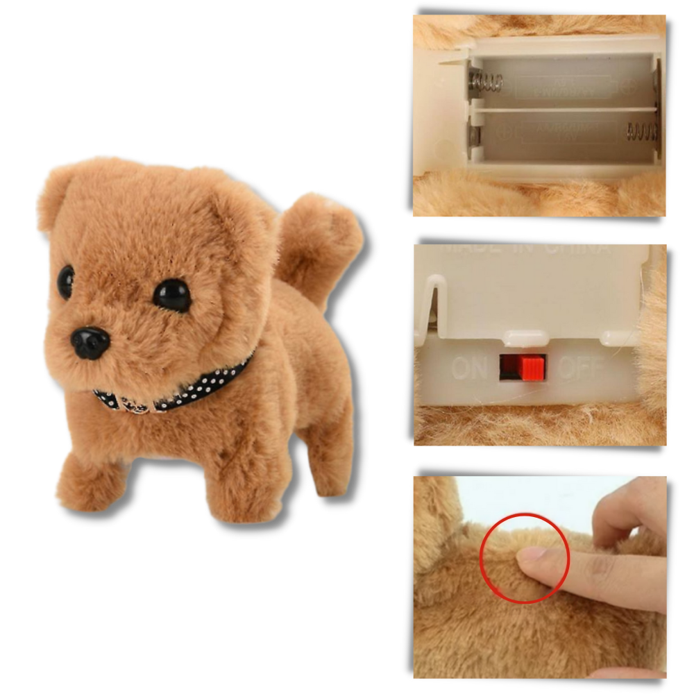 Cuddly Interactive Puppy Toy