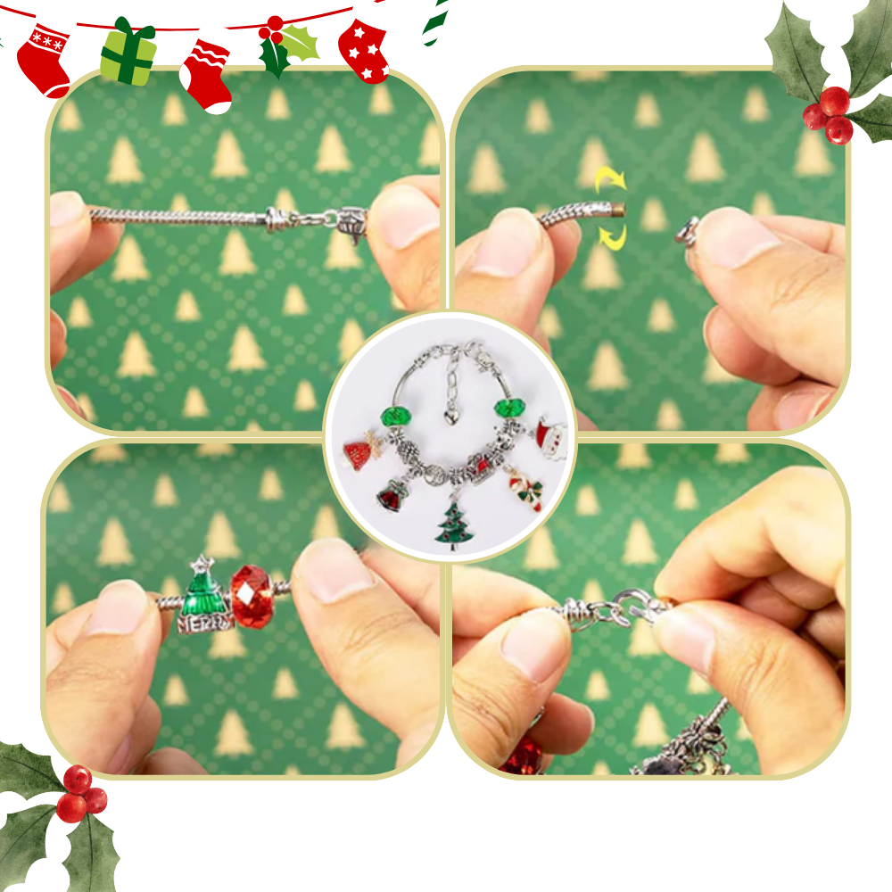 DIY Jewelry 24-day Countdown Advent Calendar