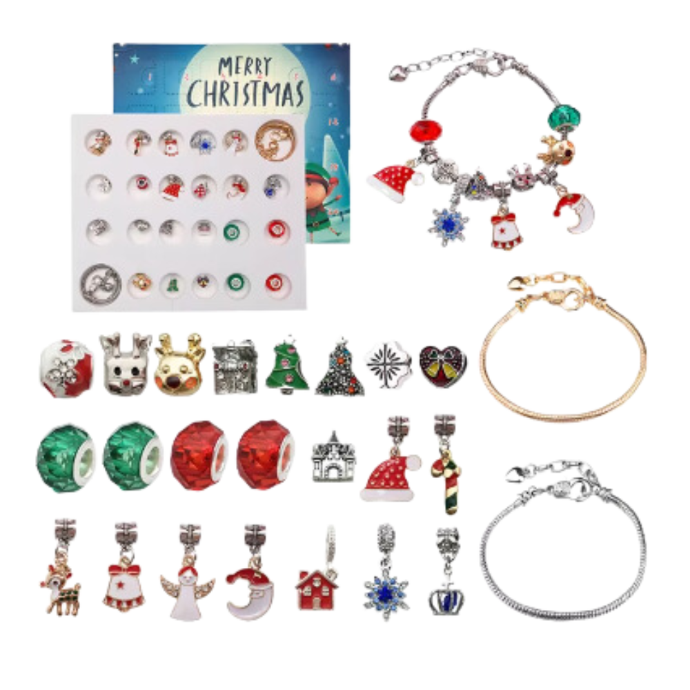DIY Jewelry 24-day Countdown Advent Calendar