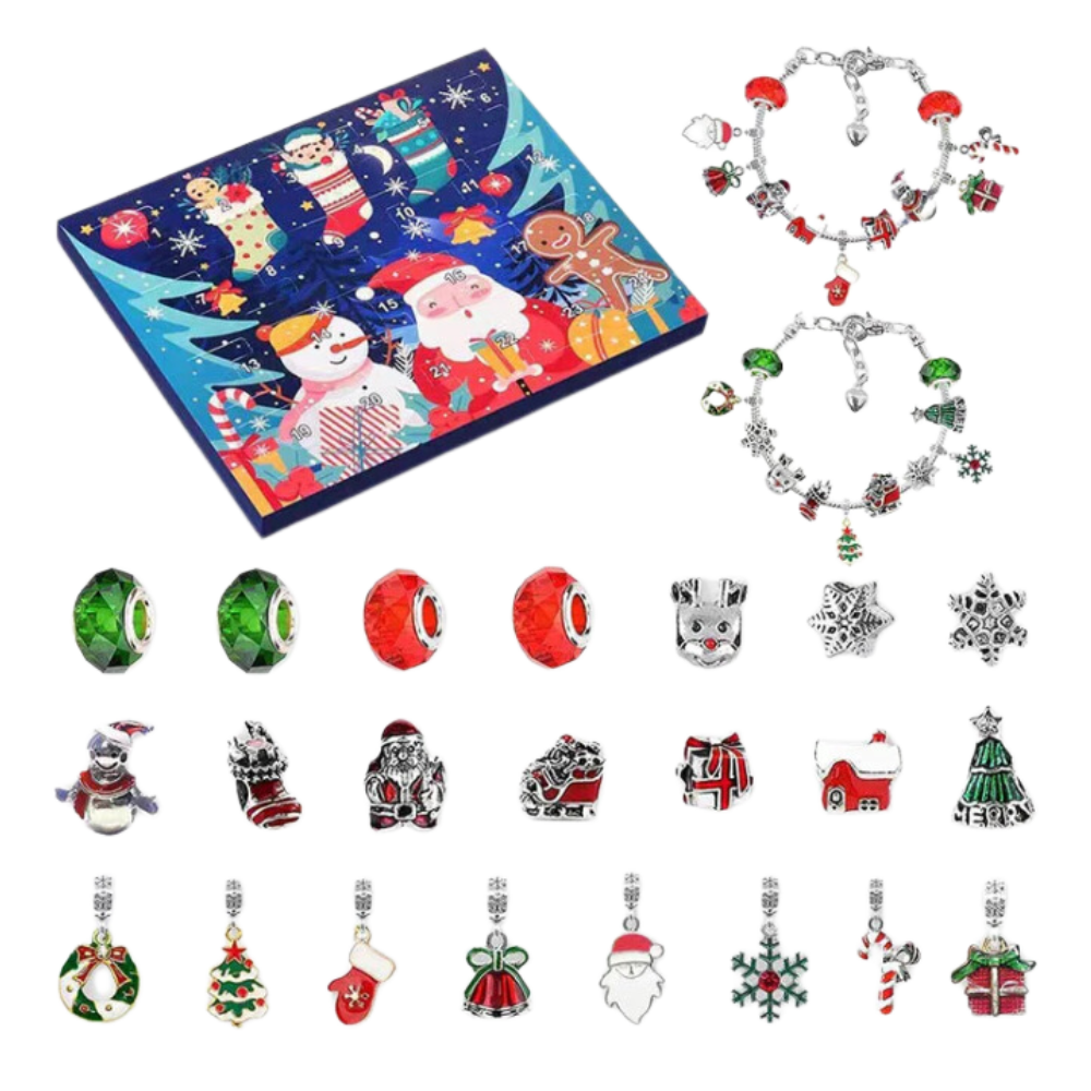 DIY Jewelry 24-day Countdown Advent Calendar