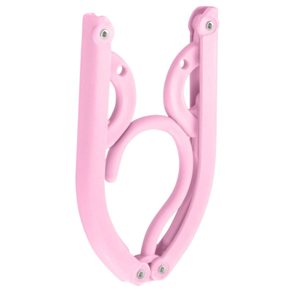 Dual-Size Foldable Clothes Hangers