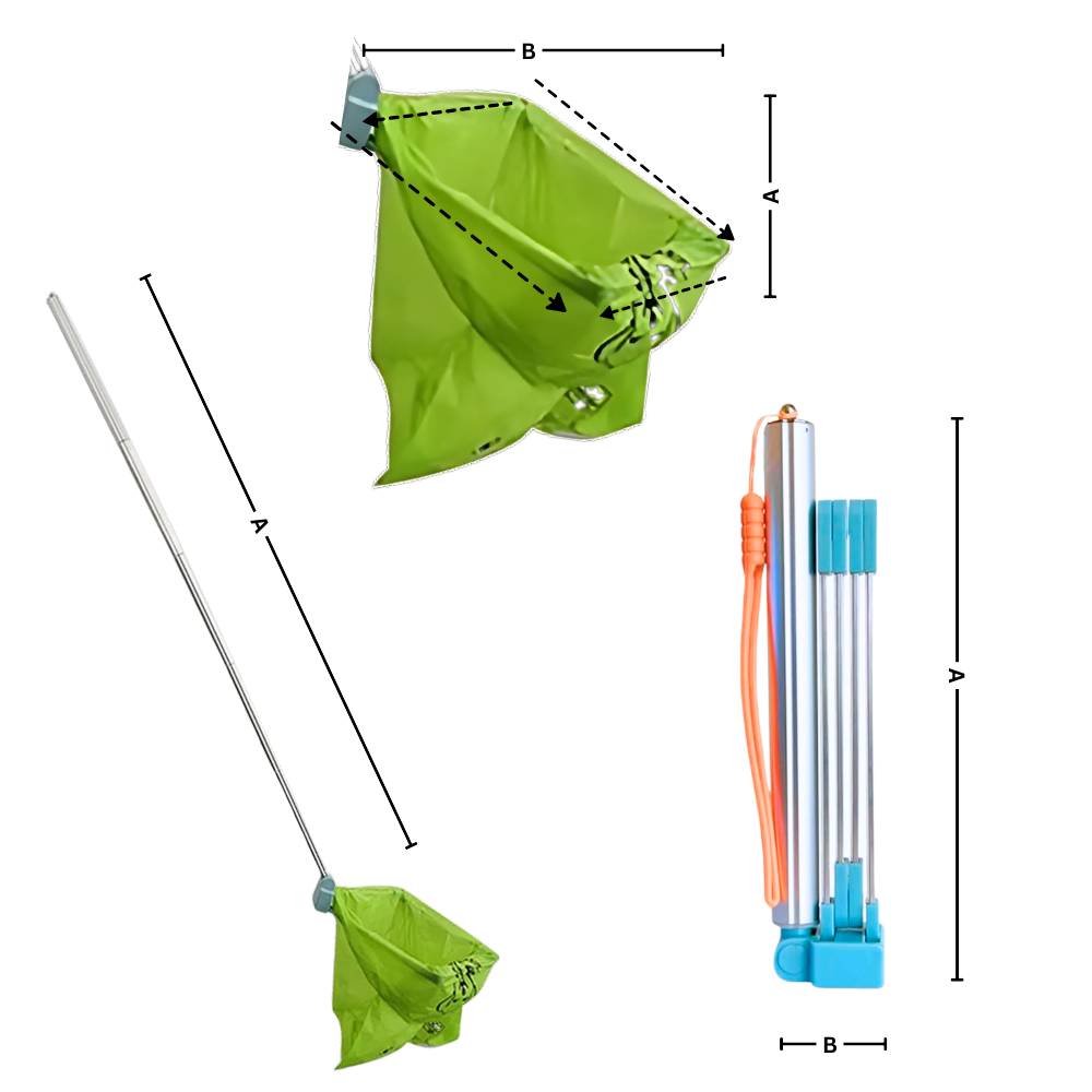 Easy Cleanup Dog Pooper Scooper