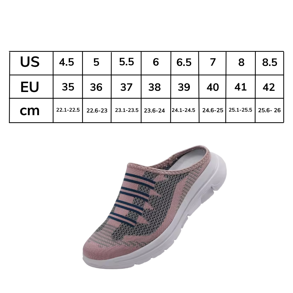 Easy Slip-On Comfort Flat Mules