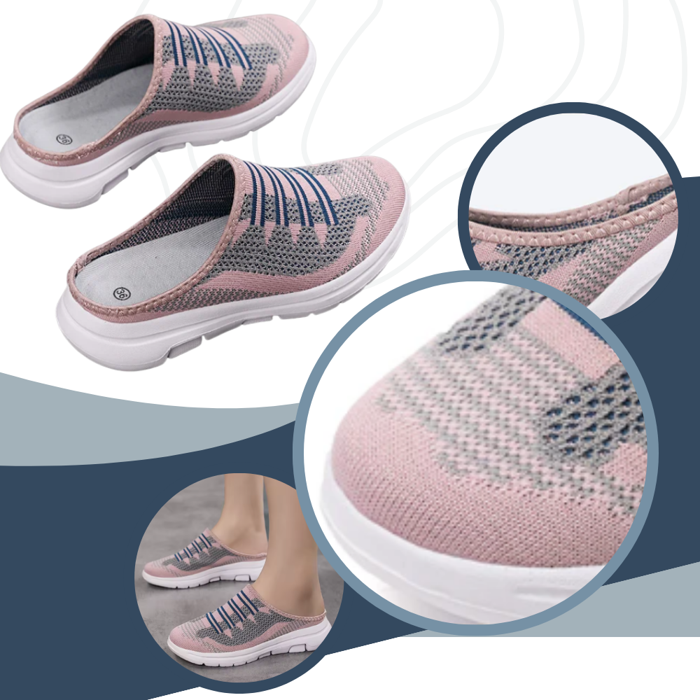 Easy Slip-On Comfort Flat Mules
