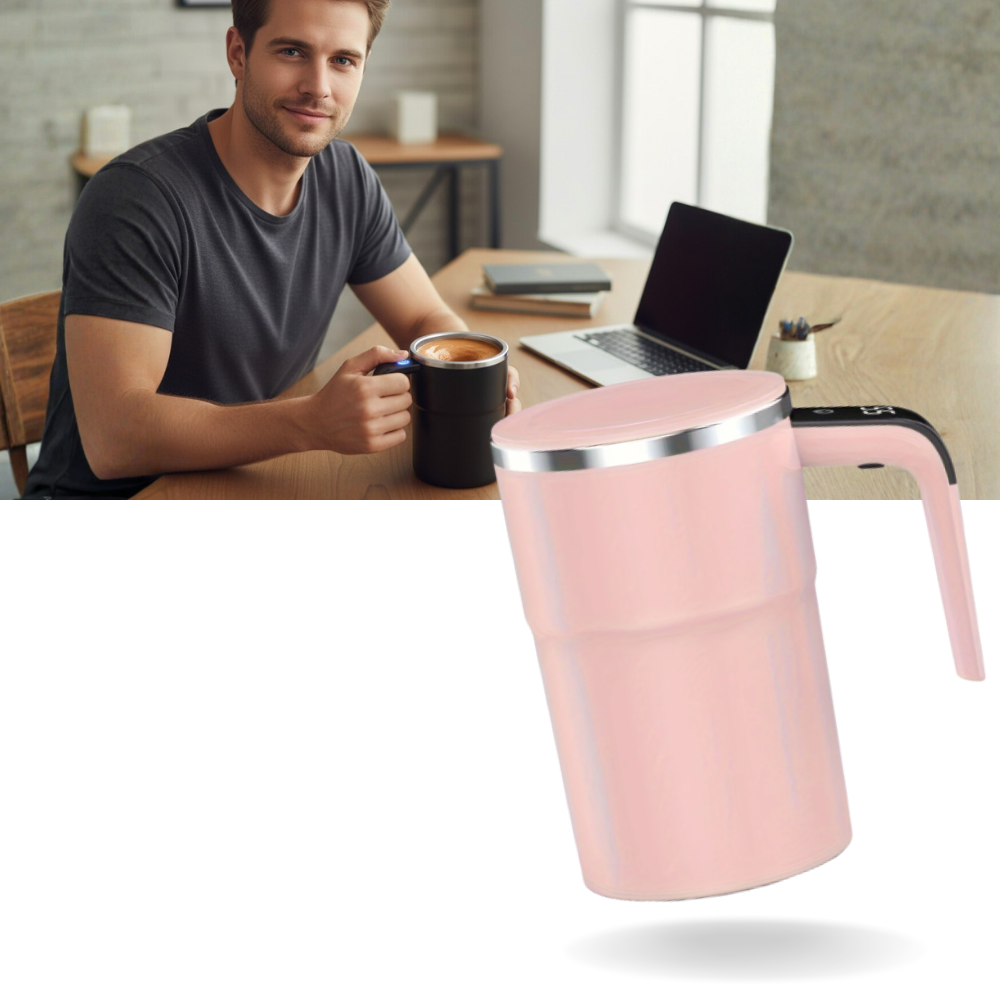 Effortlessly Smart Self-Stirring Cup