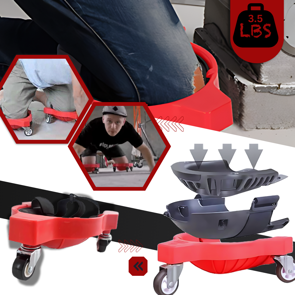 Enhanced Mobility Flooring Knee Pads