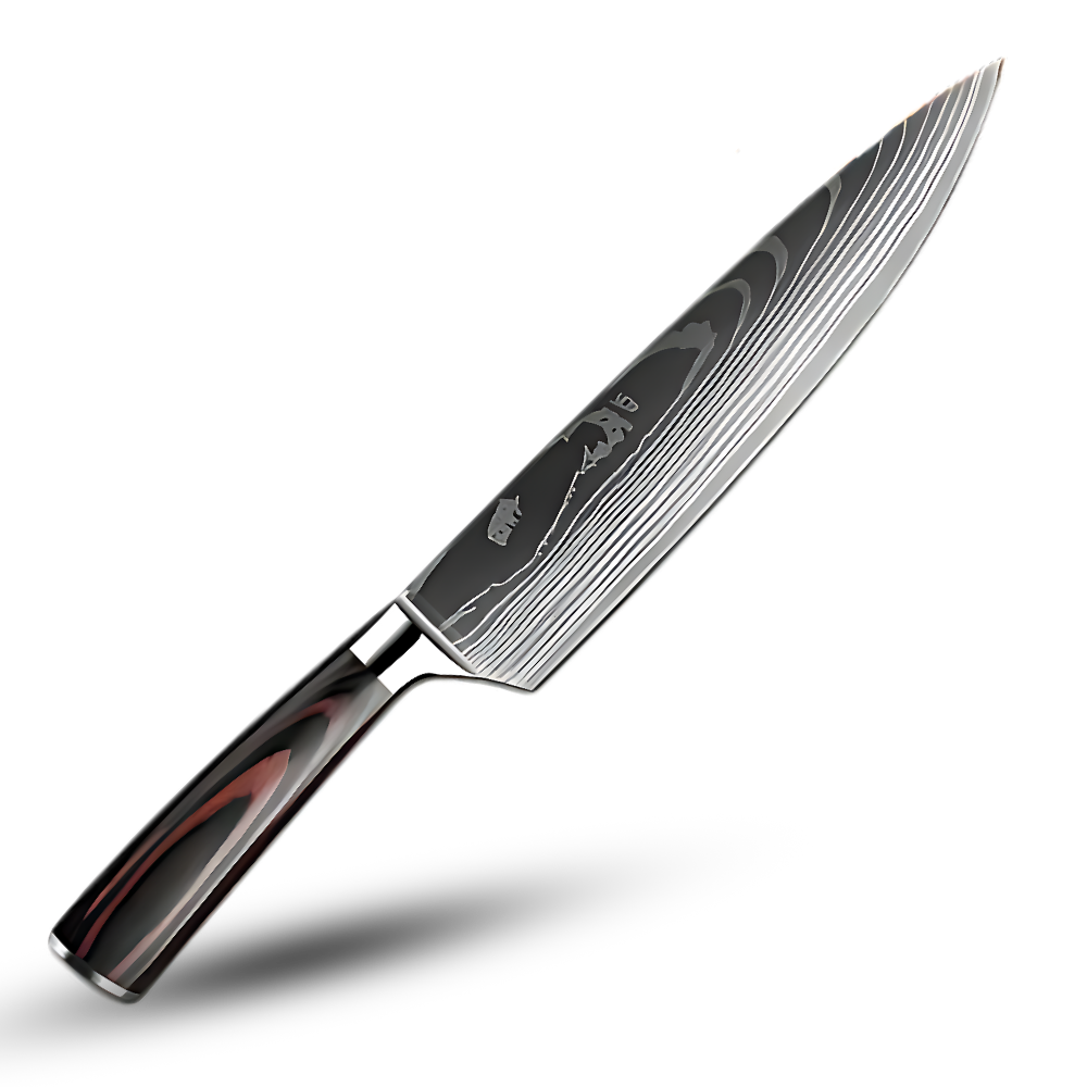 Pakka Wood Japanese Knife