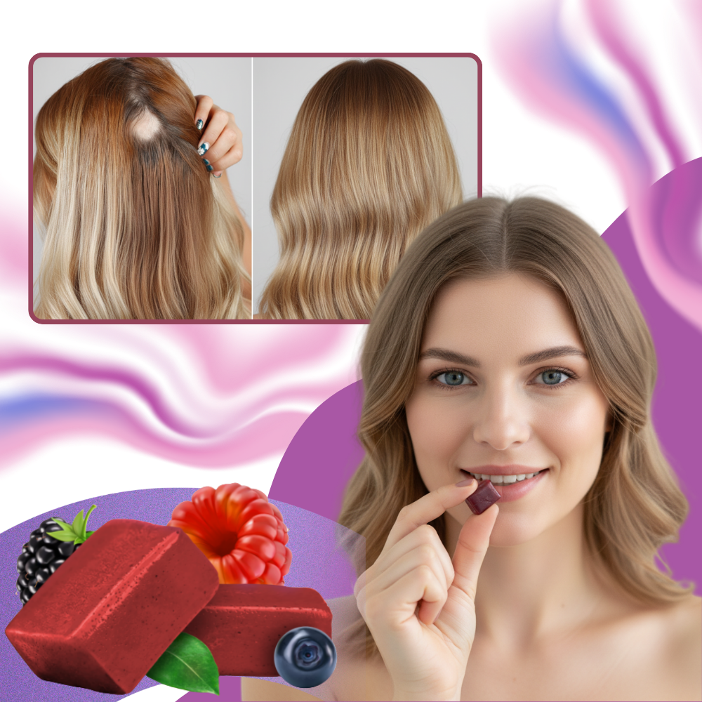 Fruity Biotin Hair Gummies