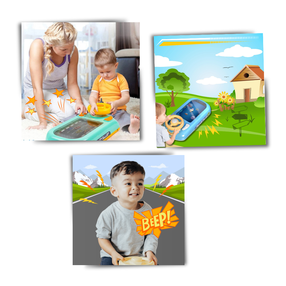 Fun Educational Driving Simulator Toy