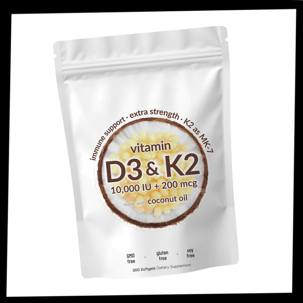 High-Potency D3 & K2 Softgels