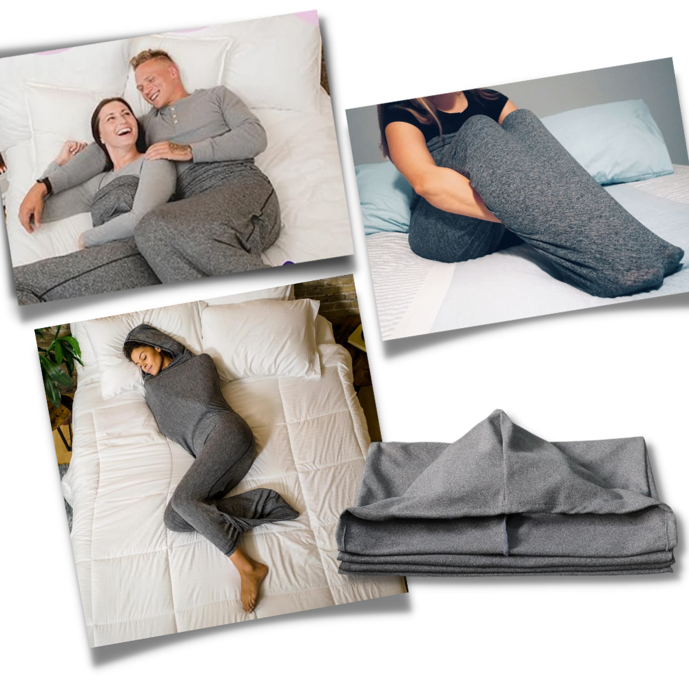 Hooded Sleep Pod Wearable Blanket