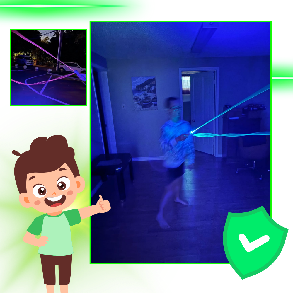 Interactive Light Loop Lasso Toy