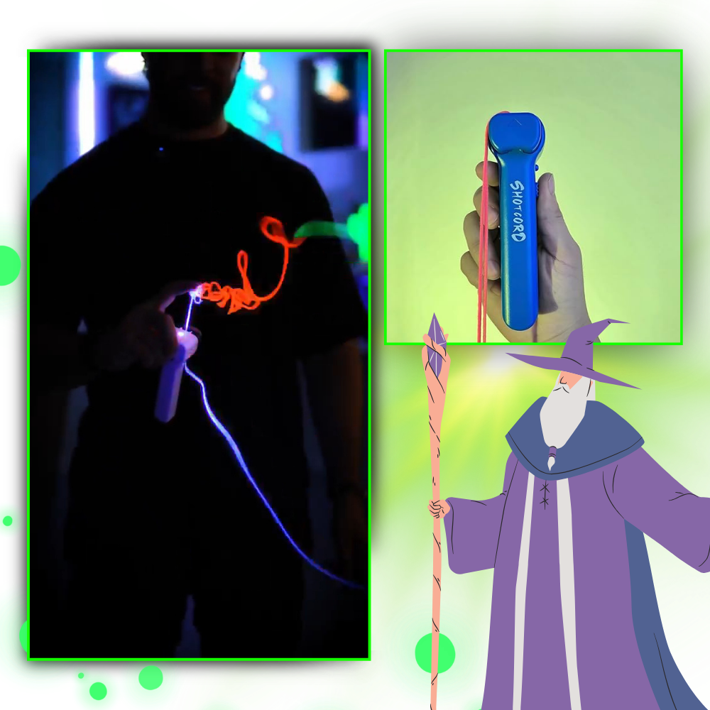 Interactive Light Loop Lasso Toy
