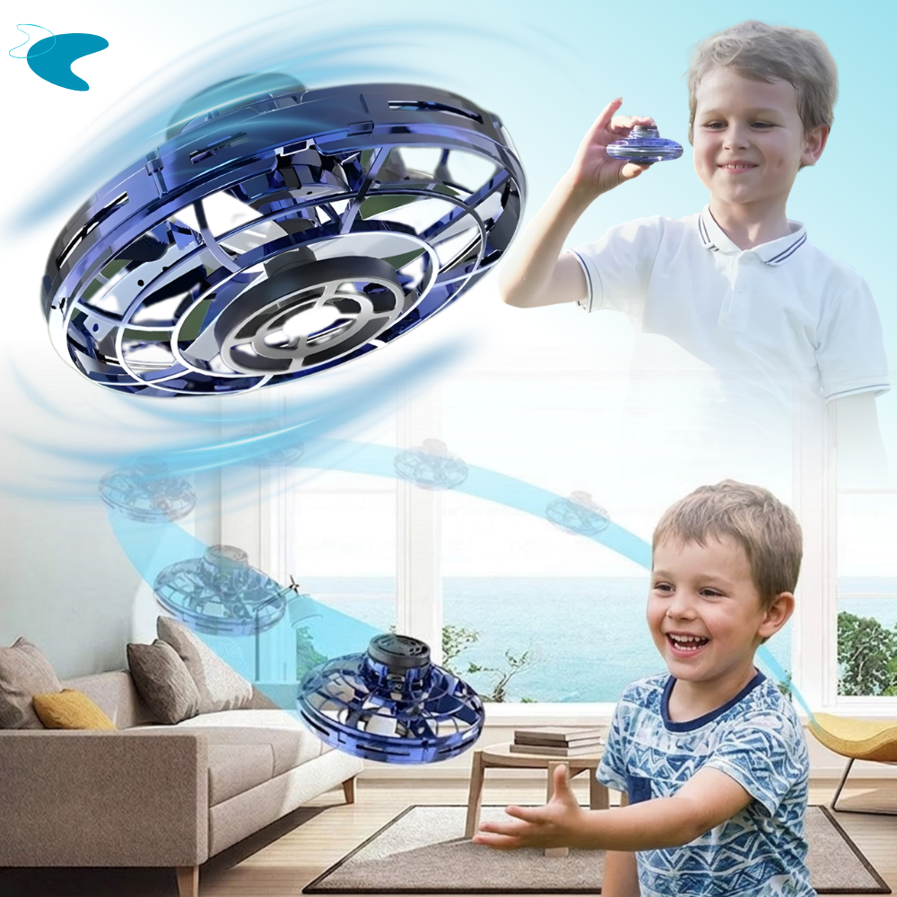Launch The Fun UFO Mini Drone Spinner