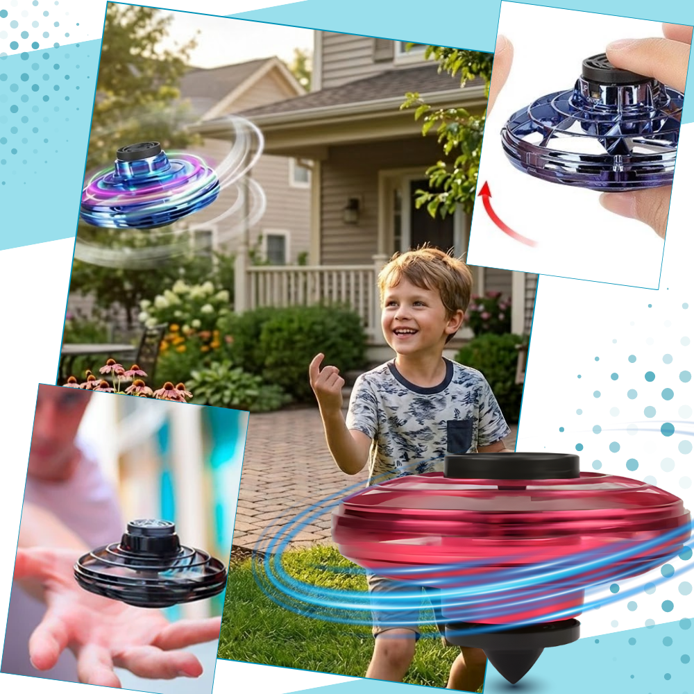 Launch The Fun UFO Mini Drone Spinner
